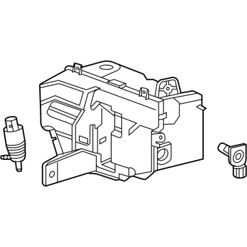 GM 85148200 CONTAINER ASM-WSWA SOLV