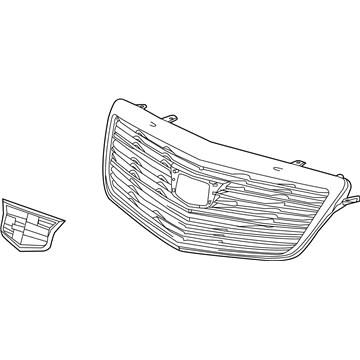 GM 22879628 Grille Assembly, Radiator