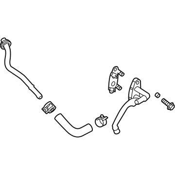 GM 12701695 Pipe Assembly, Turbo Cool Feed & Rtn