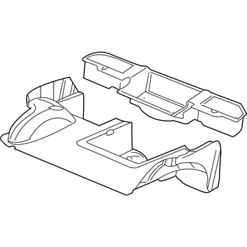 GM 10422924 Trim Assembly, Rear Compartment Floor Panel