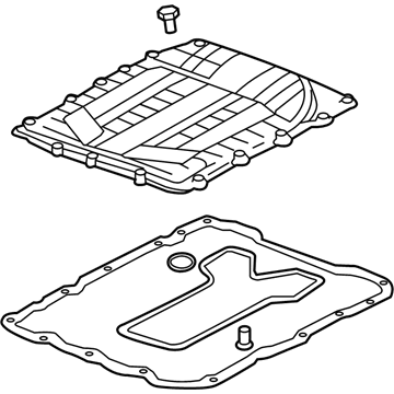 GM 12689362 Cover Assembly, Chrg Air Clr