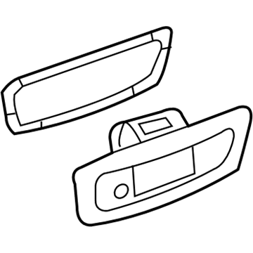 GM 22757933 Handle Assembly, Lift Gate Outside *Service Primer