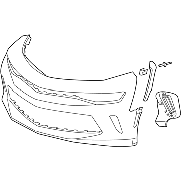 2018 Chevrolet Camaro Bumper - 84209672