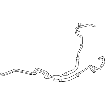 GM 84974082 Pipe Assembly, Trans Fluid Clr Inl & Otlt