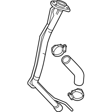 GM 95377006 Pipe Assembly, Fuel Tank Filler (W/ Filler Hose)