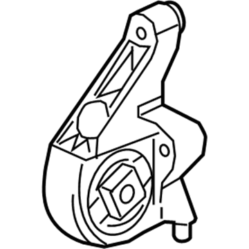 GM 23341146 Mount, Trans Front