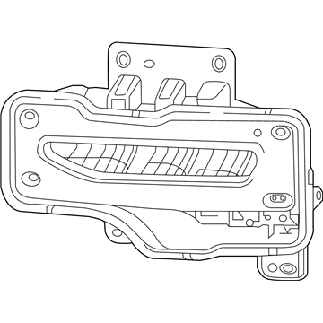 GM 23381983 Lamp Assembly, Front Fog