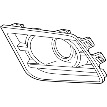 GM 22829542 Bezel, Front Fog Lamp