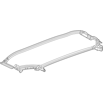 2021 Chevrolet Corvette Weather Strip - 86776938