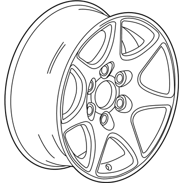 Cadillac Spare Wheel - 84947816