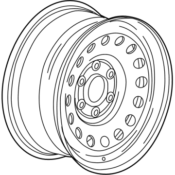 GM Spare Wheel - 84440192