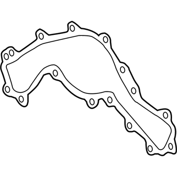 2017 GMC Canyon Water Pump Gasket - 12646995