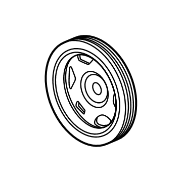 2020 Chevrolet Silverado Crankshaft Pulley - 12695128