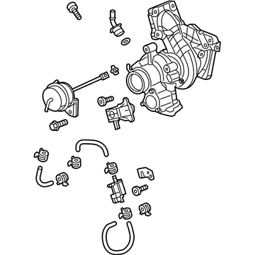 2018 Cadillac CTS Turbocharger - 12736186