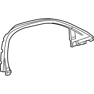 GM 23276643 Molding Assembly, Front Side Door Window Garnish