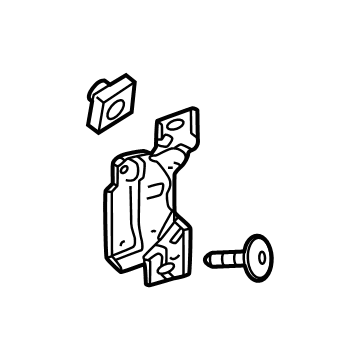 GM 84849864 Bracket, Rear S/D A/Rst Pull Cup