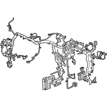 GM 84874420 Harness Assembly, I/P Wrg