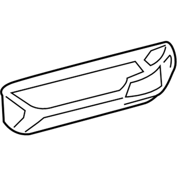 GM 25925375 Seal, Outside Rear View Mirror