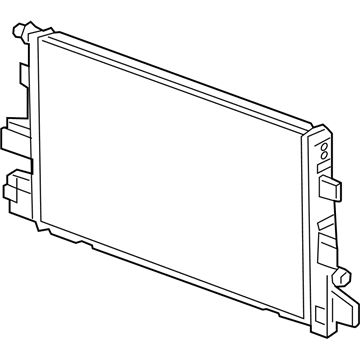 GM 84551761 Charging Air Cooler Radiator Assembly