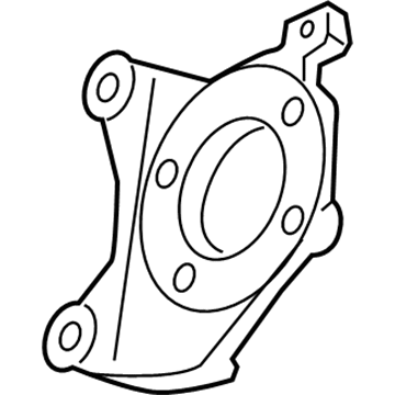 GM 42453984 Bracket, Rear Brake Caliper