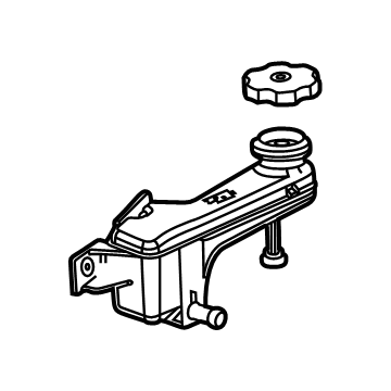 GM 87827469 RESERVOIR ASM-HYD SUSP FLUID