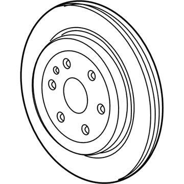 2020 Cadillac XT6 Brake Disc - 13516726