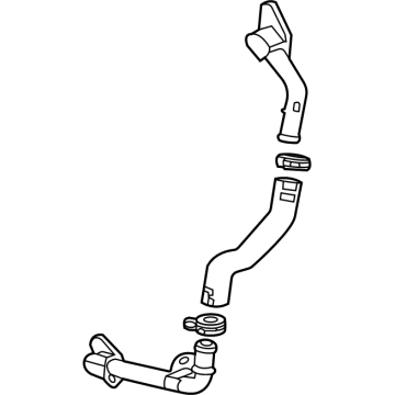 2022 Chevrolet Tahoe Coolant Pipe - 55510685