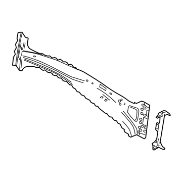 GM 22981298 Reinforcement Assembly, Center Pillar Outer Panel