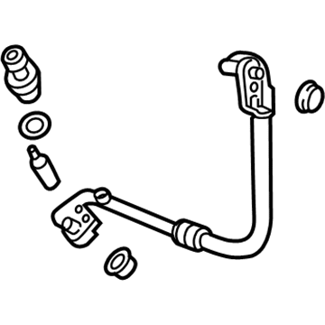 2015 Chevrolet Silverado A/C Hose - 23369104