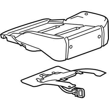 Cadillac Occupant Detection Sensor - 84768517