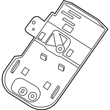 GM 20762517 Bracket, Active Suspension Control Module