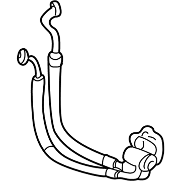 2005 Pontiac Bonneville A/C Hose - 25758321