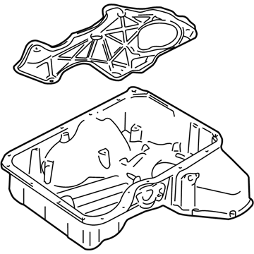 Chevrolet Tracker Oil Pan - 91177730