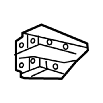 GM 84149976 Extension Assembly, Front W/H Pnl