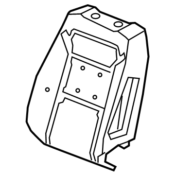 GM 84813609 Pad Assembly, F/Seat Bk