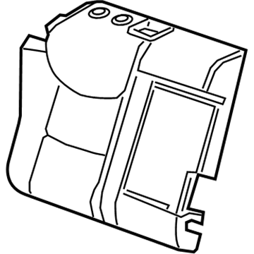 GM 42694454 Pad Assembly, R/Seat Bk