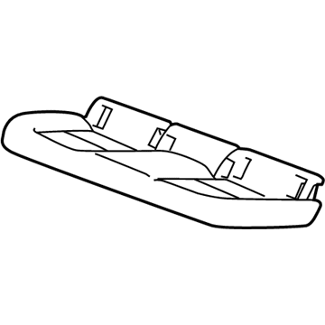 GM 42573922 Pad Assembly, Rear Seat Cushion