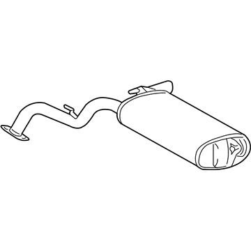 Pontiac Vibe Exhaust Pipe - 88975831