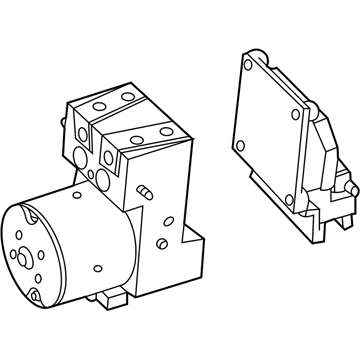 Saturn LS1 ABS Control Module - 21019063