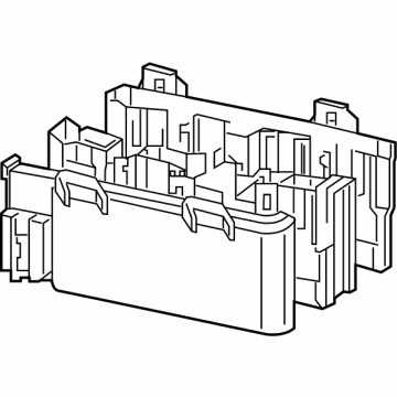 GM 84515470 Bracket, Eng Wrg Harn Fuse Blk