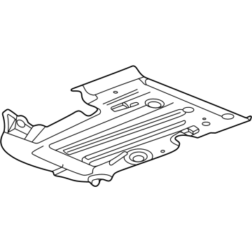 Buick Underbody Splash Shield - 84855615