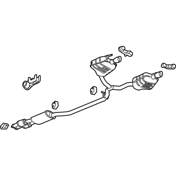 Cadillac XT6 Exhaust Pipe - 85560368