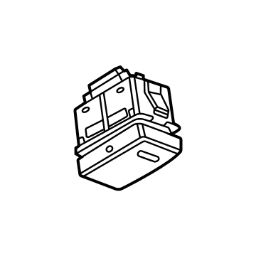 GM 39102582 Switch Assembly, Sun Rf *Jet Black T