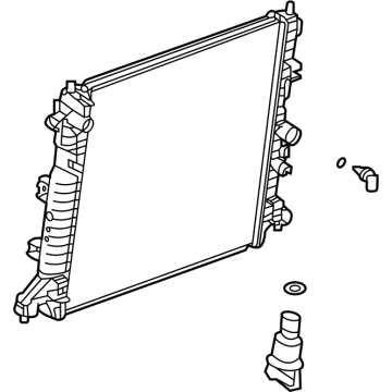 Cadillac Radiator - 84653006