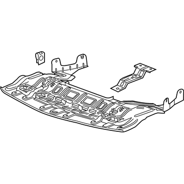 GM 42577002 Deflector Assembly, Front Compartment Air