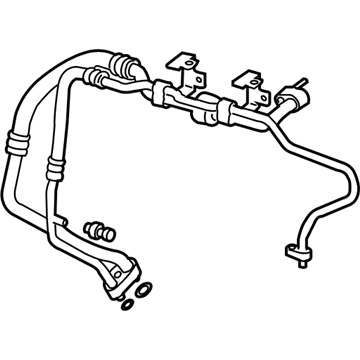 2008 Saturn Vue A/C Hose - 19130479