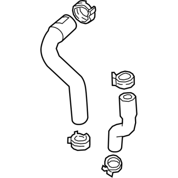 2019 Cadillac XT4 Oil Cooler Hose - 55487351