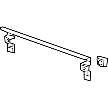 GM 22978549 Bracket, Front Bumper Filler