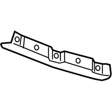 GM 22978548 Bracket,Front Bumper Filler