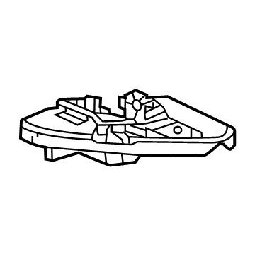 GM 84394695 Bracket, Rear Bpr Fascia T/Lp Opg